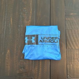 blue under armour tee